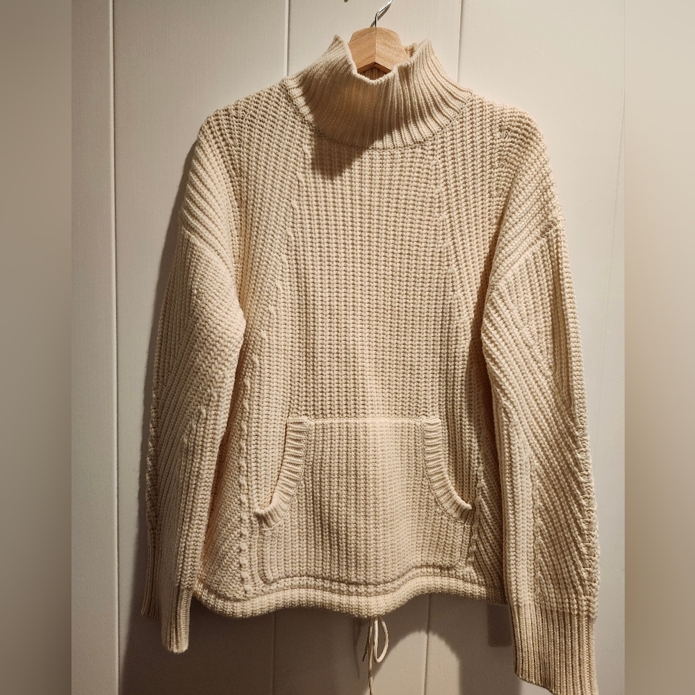 J.Crew Cream Turtleneck Sweater NWOT